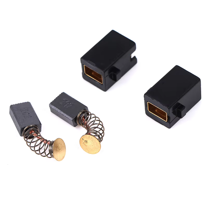 1 paire de balais de charbon avec support pour pièces de rechange pour perceuse à percussion TSB1300/5500