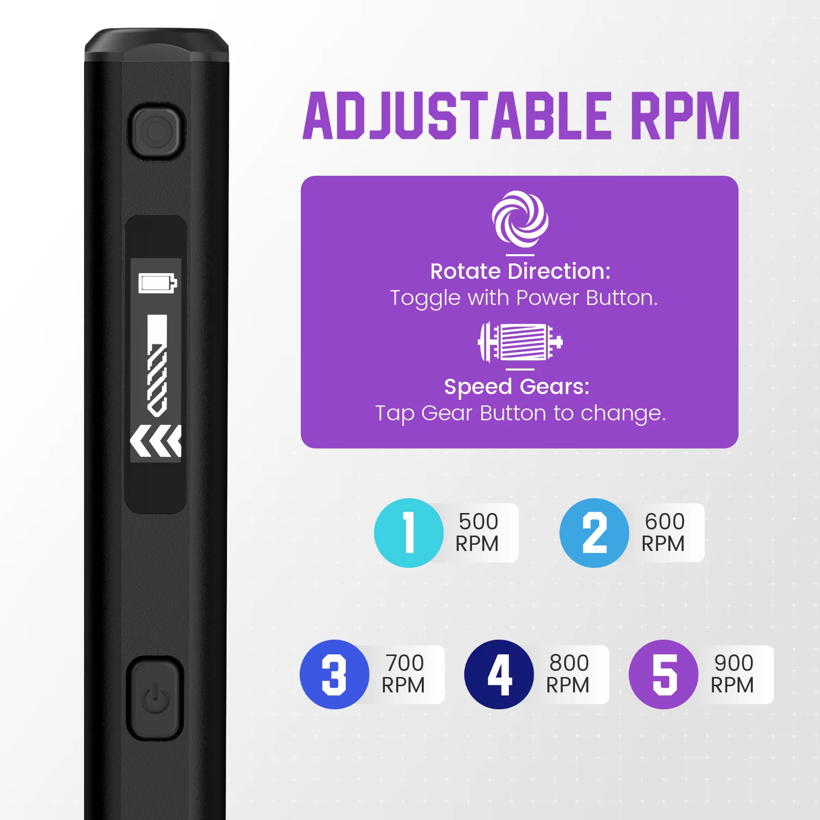 ARROWMAX Mini perceuse de précision sans fil