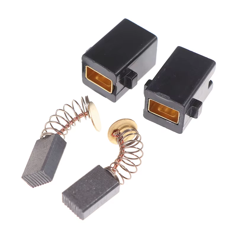 1 paire de balais de charbon avec support pour pièces de rechange pour perceuse à percussion TSB1300/5500
