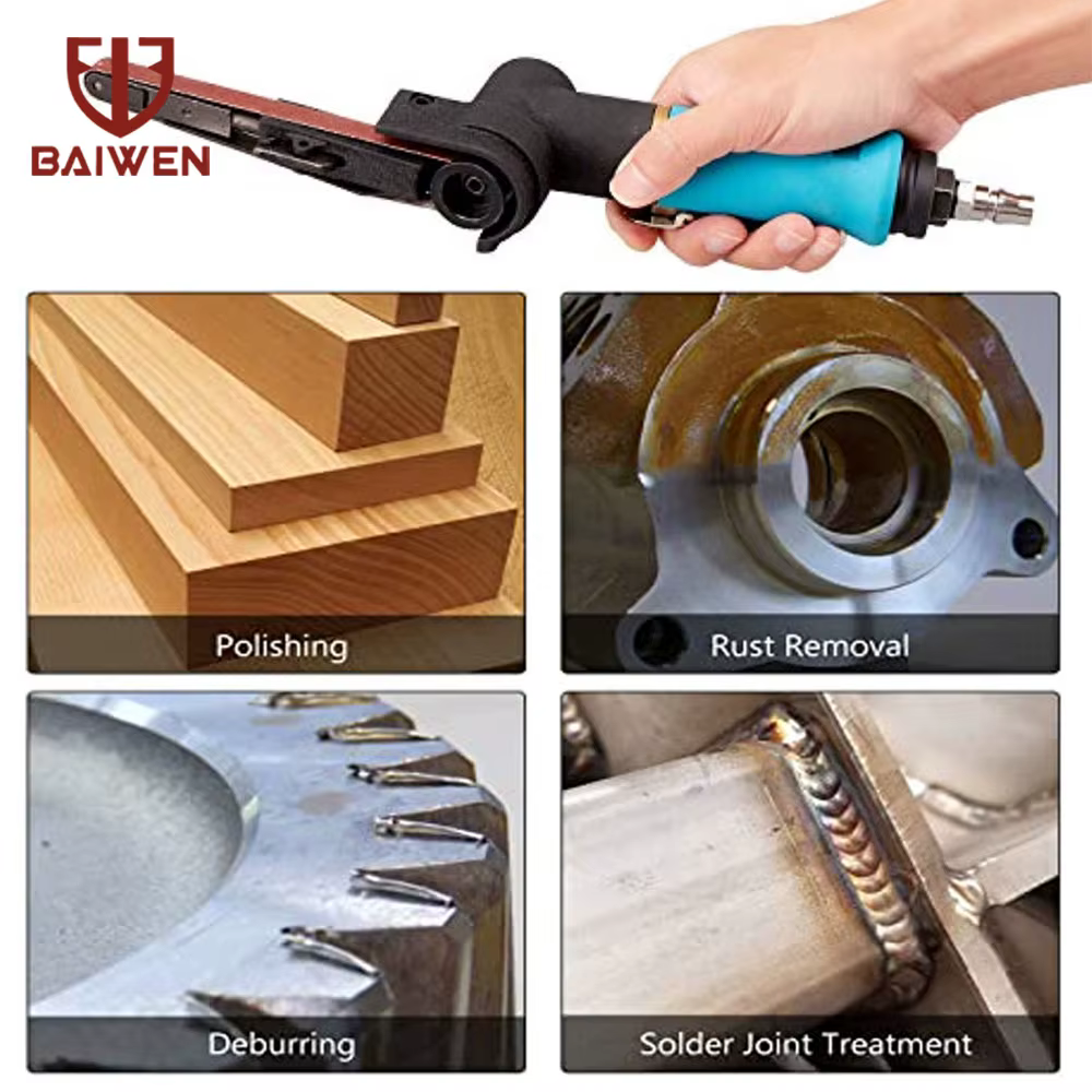 Outils de meulage à bande 3/8 '' ponceuse