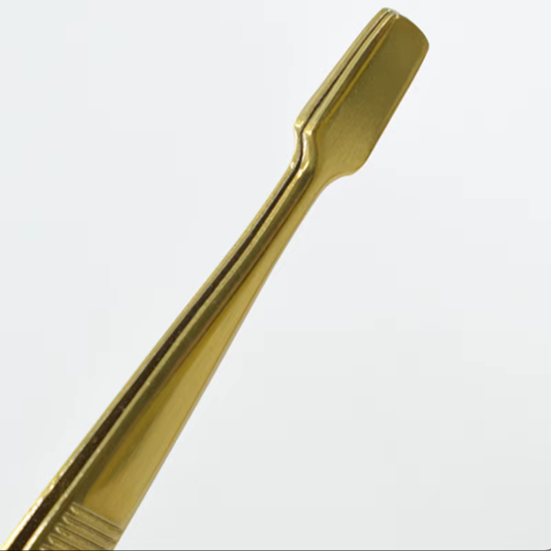Pince à épiler professionnelle en acier inoxydable pour extension de cils, outils de maquillage, fournitures pour les yeux