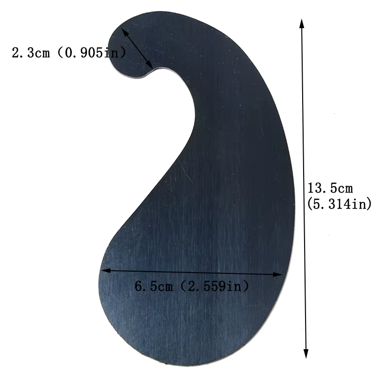 Ensemble de grattoirs pour cartes de travail du bois