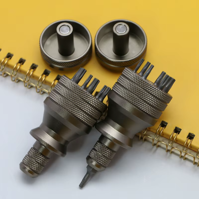 Kanedeiia – Mini tournevis magnétique en alliage d'aluminium
