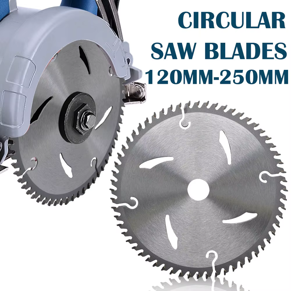 Lame de scie circulaire 250*30mm 60 dents pour couper le bois d'acier