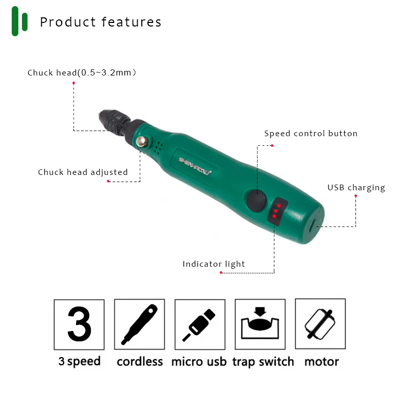 Mini perceuse sans fil 3