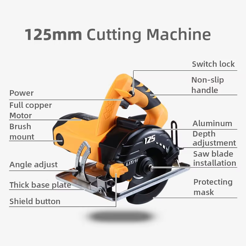Machine de découpe de carreaux de sol portable