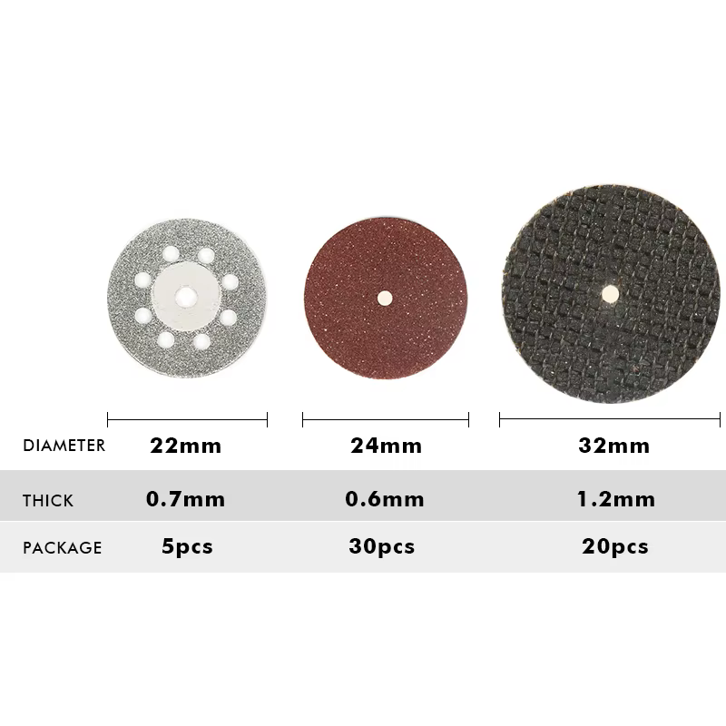 Disques de coupe pour accessoires Dremel