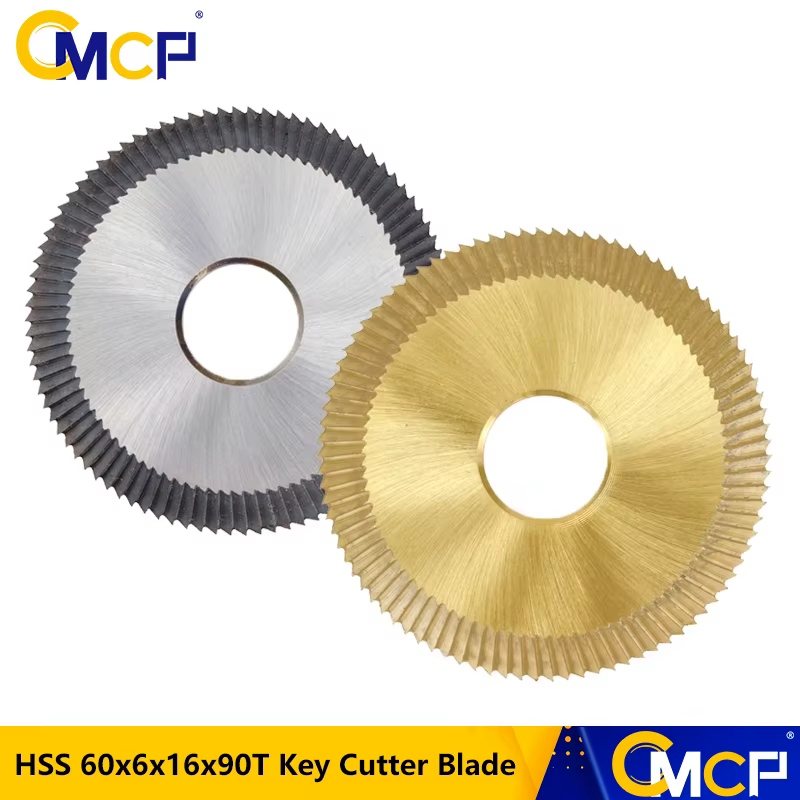 CMCP HSS 60x6x16x90T lame de coupe de clé pour toutes les machines à clés horizontales