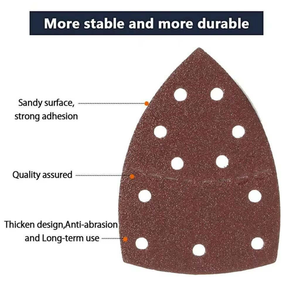 Feuilles Abrasives en Oxyde d'Aluminium pour Ponceuse Orbitale PSM 100A
