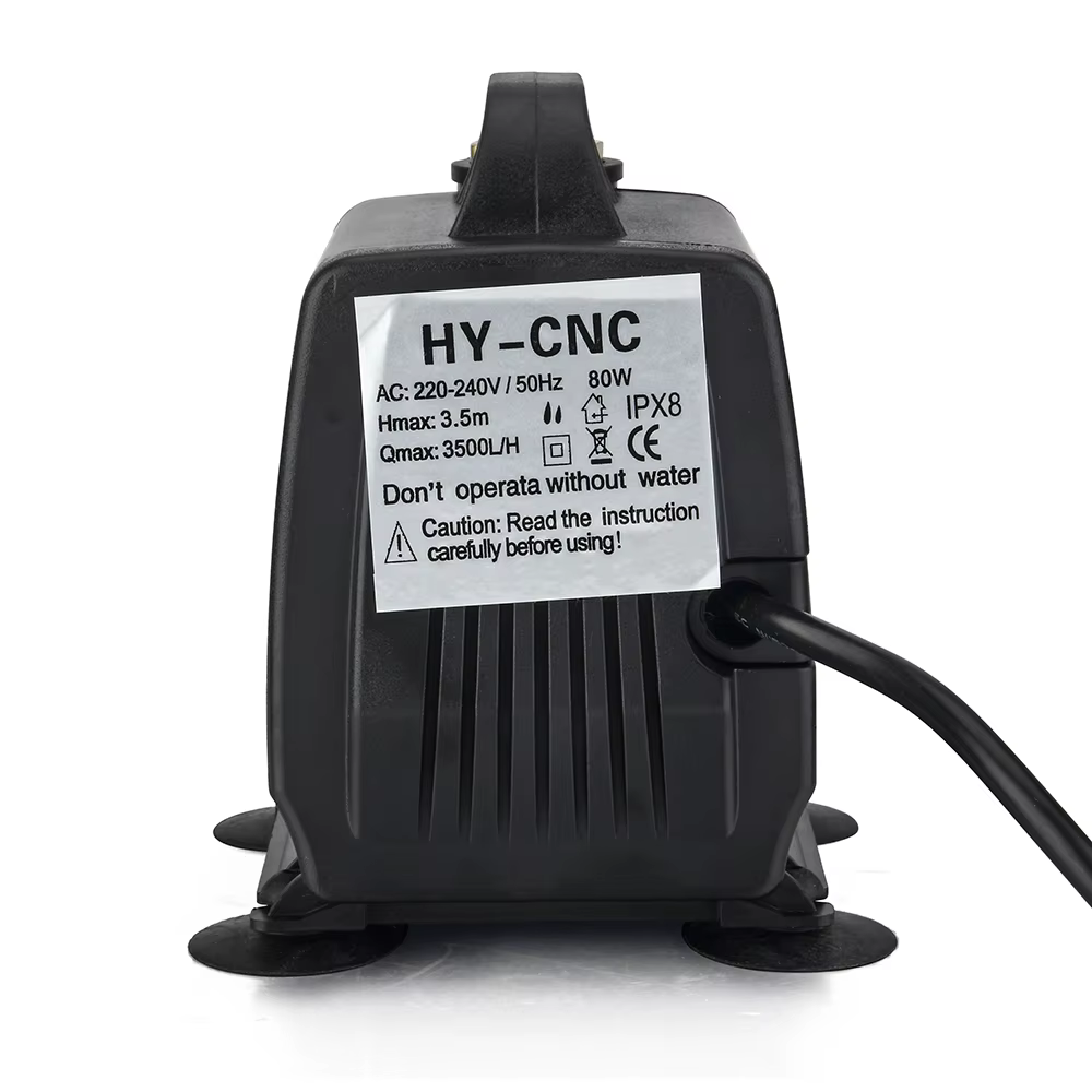 Pompe à eau 80W 3.5M 220V/110V, refroidissement pour routeur CNC, moteur de broche 1,5 kW/feckW