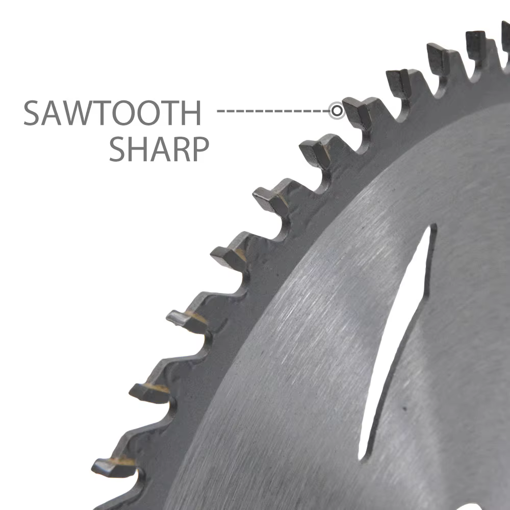 Lame de scie circulaire 250*30mm 60 dents pour couper le bois d'acier