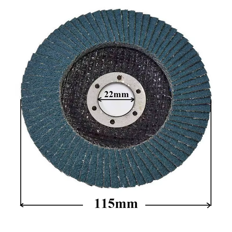 Disque à Lamelles pour Meuleuse d'Angle, 115mm, 4.5 Pouces, 3 Pièces