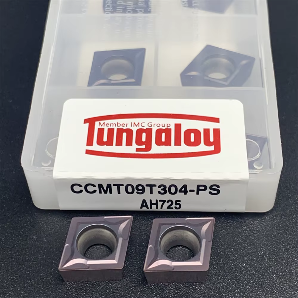 Outil interne d'insertion 10 pièces CCMT09T304-PS AH725 CNC Machine carbure Cutter