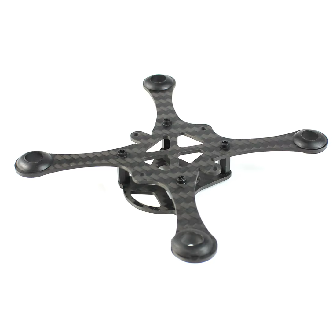 Feichao – support de tasse creux pour Mini quadrirotor brossé, Kit de cadre en Fiber de carbone avec empattement de 100MM pour Drone de course FPV d'intérieur
