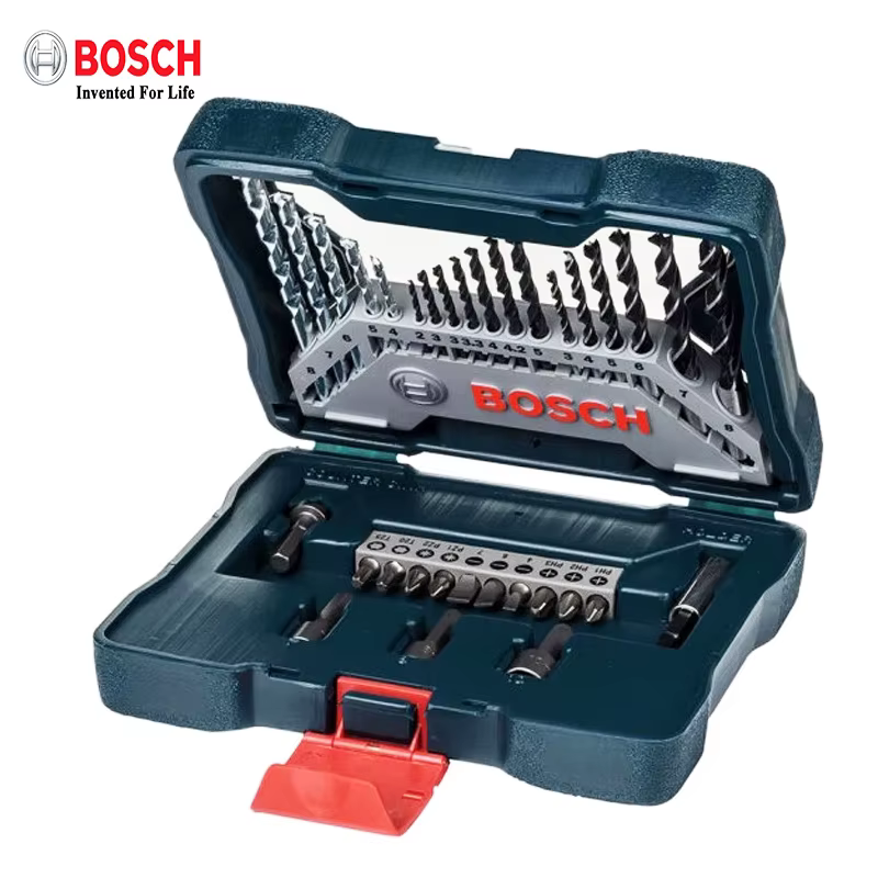 Bosch perceuse hélicoïdale combinée de 33 pièces foret à métal