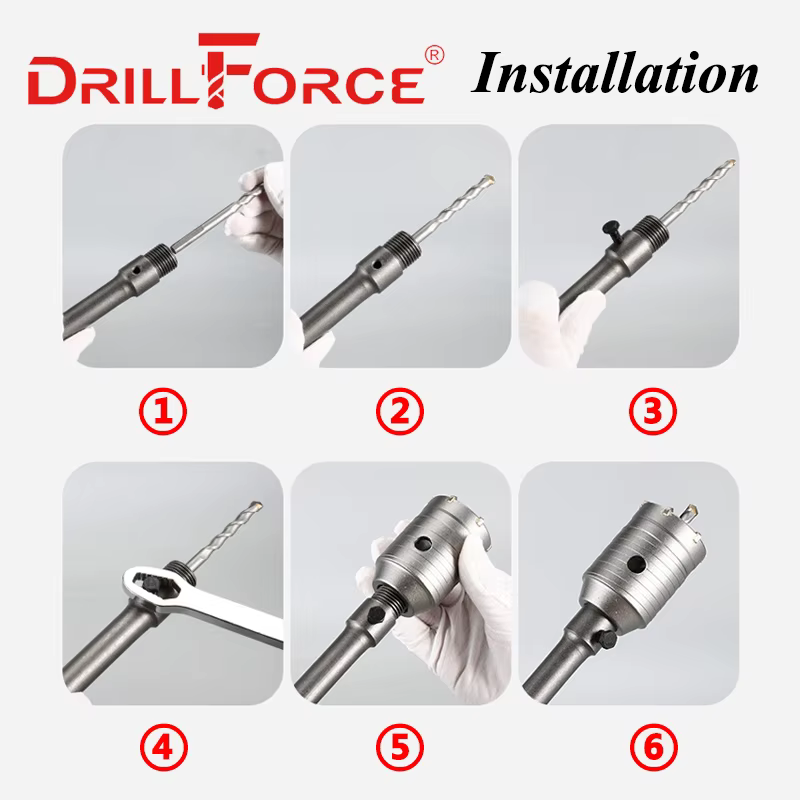 Drillforce – scie cloche électrique pour béton