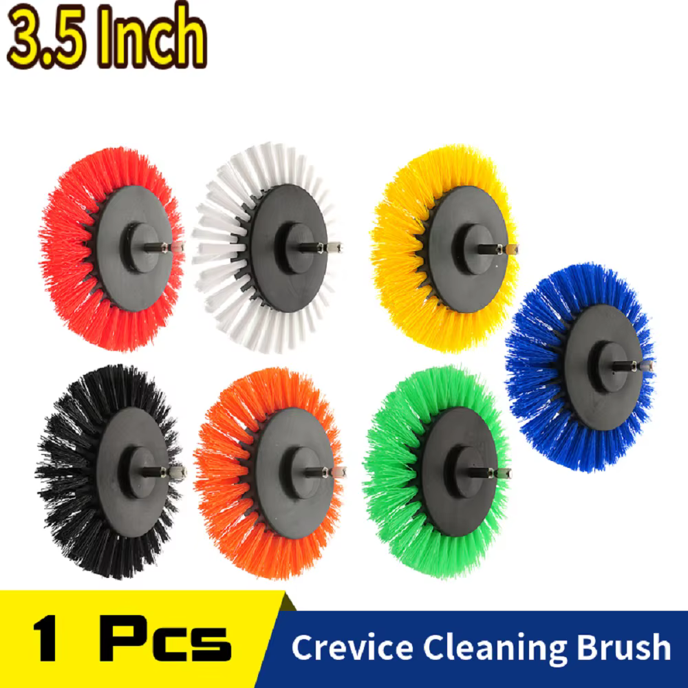 Perceuse électrique, brosse de nettoyage en Nylon de 3.5 pouces