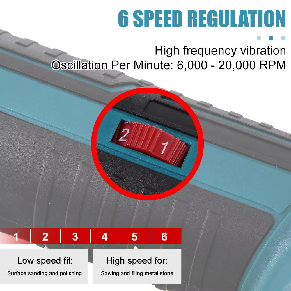 Drillpro outil oscillant sans fil rénovateur tondeuse électrique multi-outils pelle Machine de découpe pour batterie Makita 18V