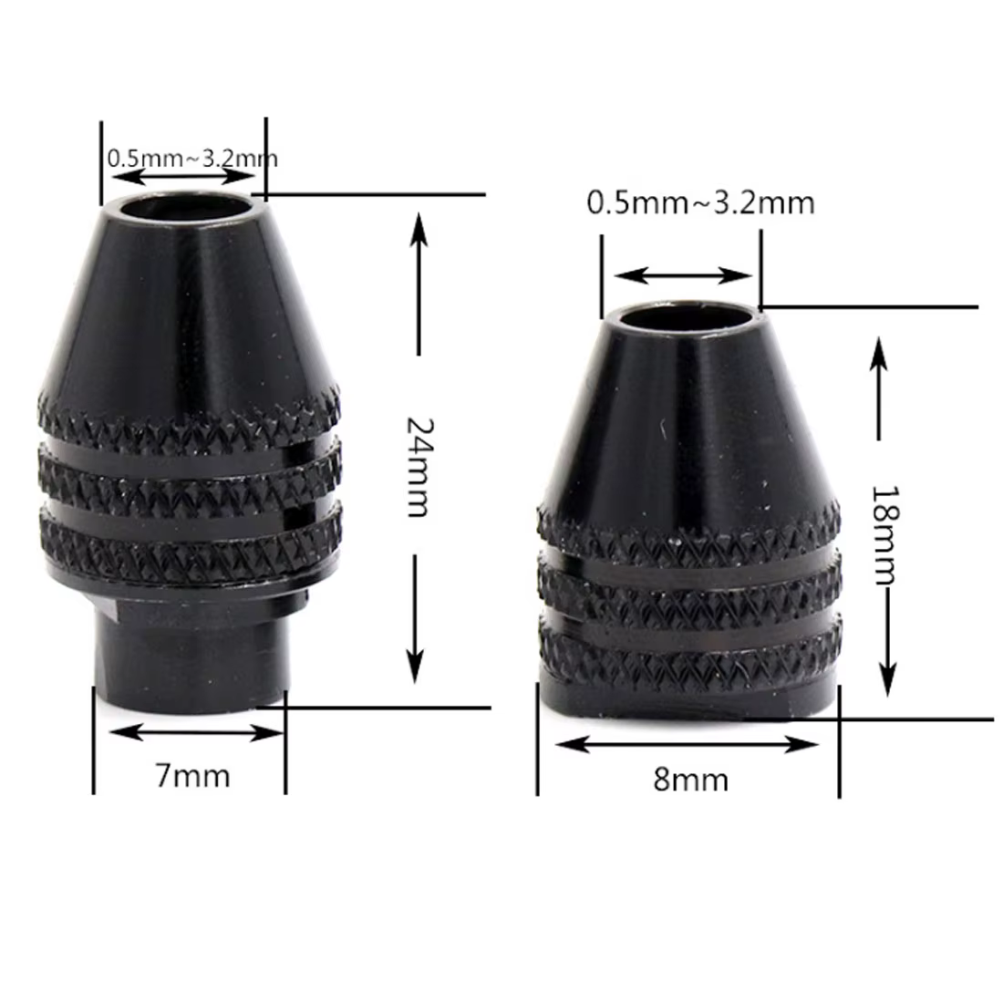 Mini adaptateur de mandrin de perceuse multi-sans clé