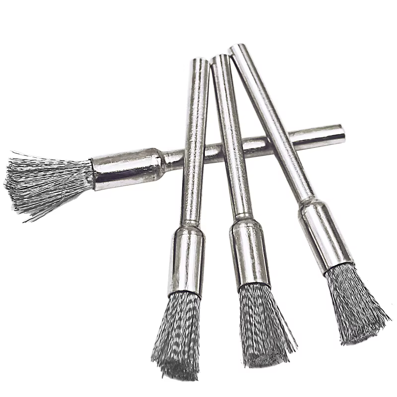 Brosses de perçage en fil d'acier