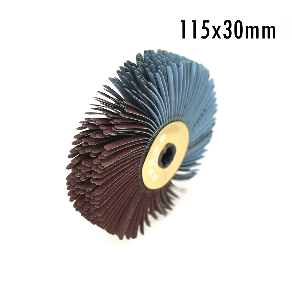 Brosse de polissage de fil de tissu de ponçage