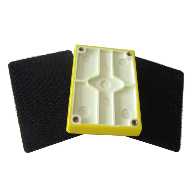Tampon de ponçage rectangulaire