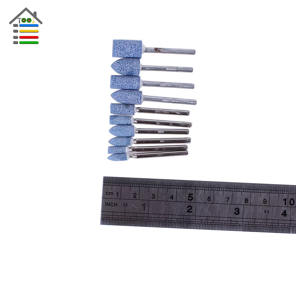 Nouveau 100 pièces assortiment monté pierre Kit outil abrasif pour Dremel meuleuse meulage polissage affûtage meule