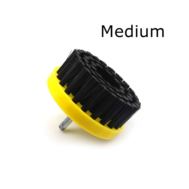 Dia. Brosse de nettoyage électrique pour perceuse 80mm, pour cuir, plastique, meubles en bois, intérieur de voiture, livres
