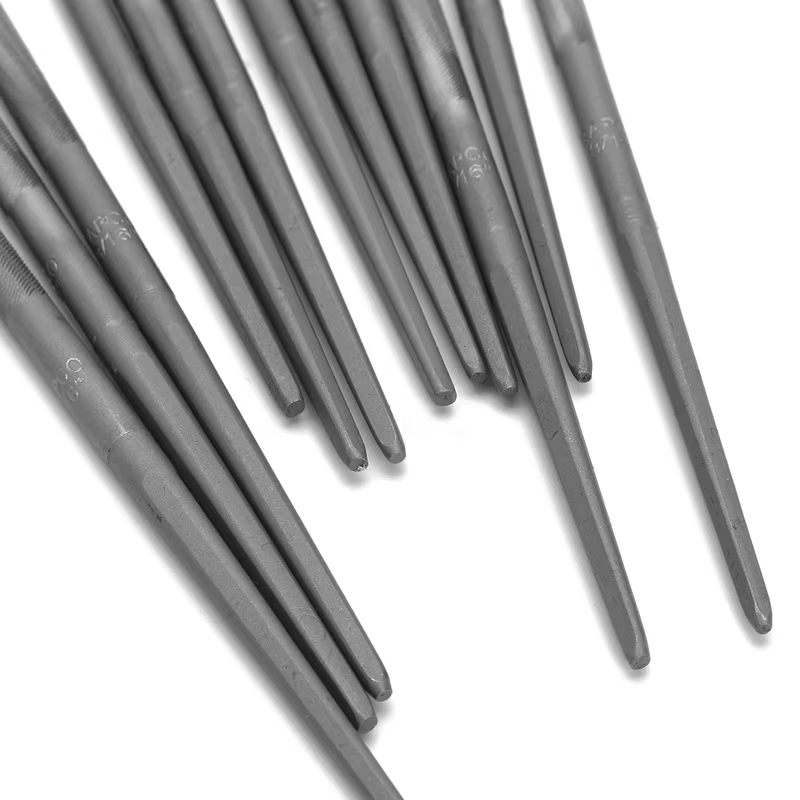 6 pièces 7/32 ''5.5mm lime de tronçonneuse ronde pour affûter des chaînes