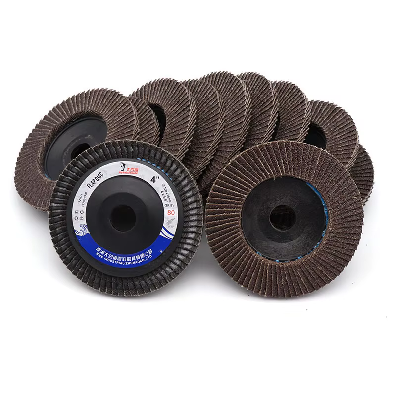 5 pièces 115/125mm meules disques à lamelles