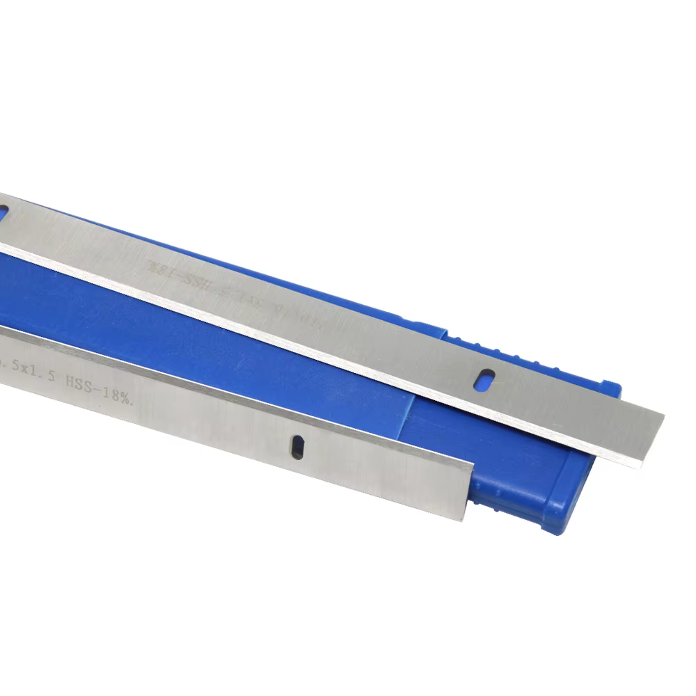 Lot de 2 Paires lame Rabot HSS 210 mm