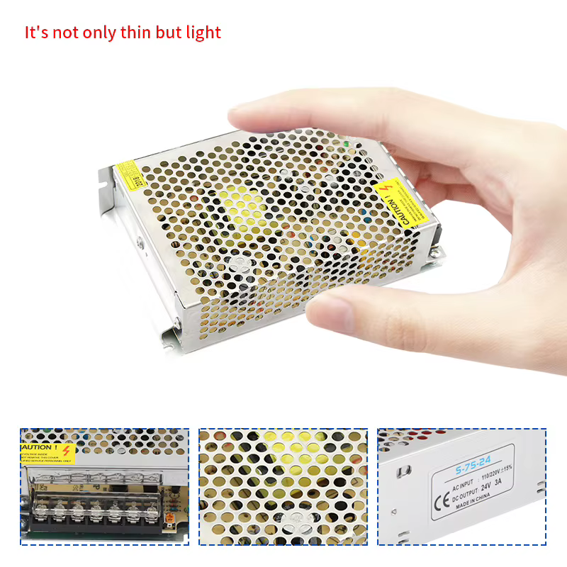 Alimentation à découpage AC-DC 220V à 5V 12V 24V