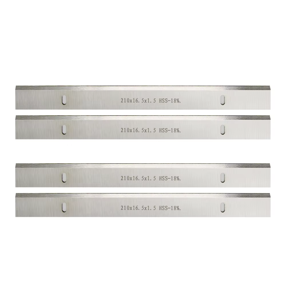 Lot de 2 Paires lame Rabot HSS 210 mm