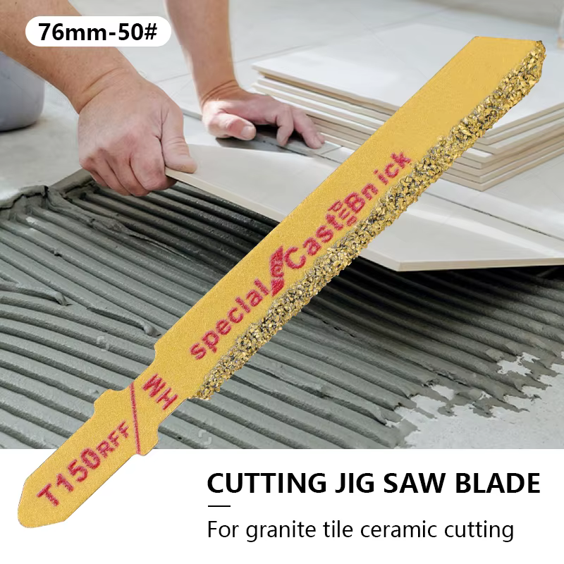 Lame de scie sauteuse diamant brasé CMCP 3 pièces 4 ''grain 50