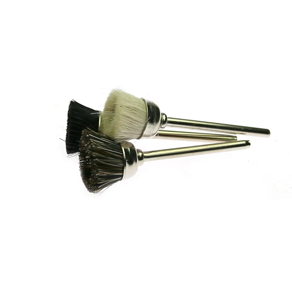 Assortiment de Mini brosse de polissage en forme de bol