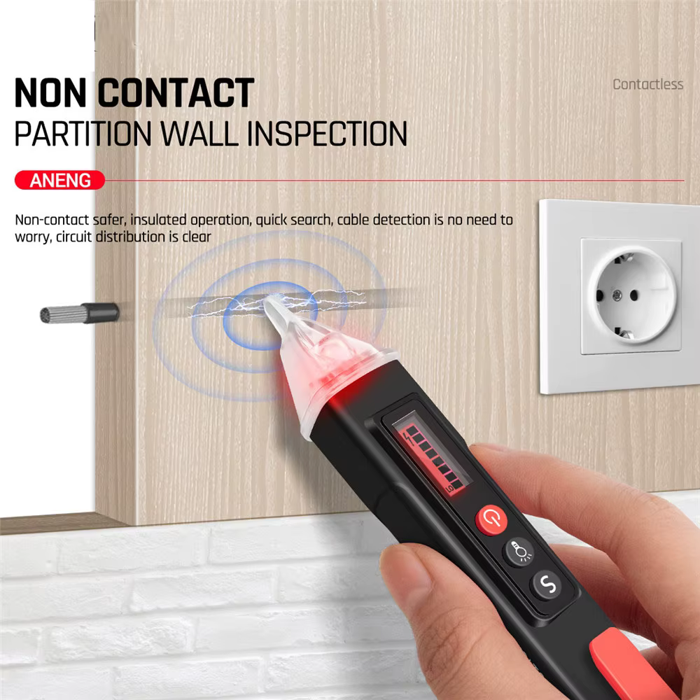 Affichage numérique détecteurs de tension ca/cc testeur intelligent sans Contact stylo mètre 12-1000V courant capteur