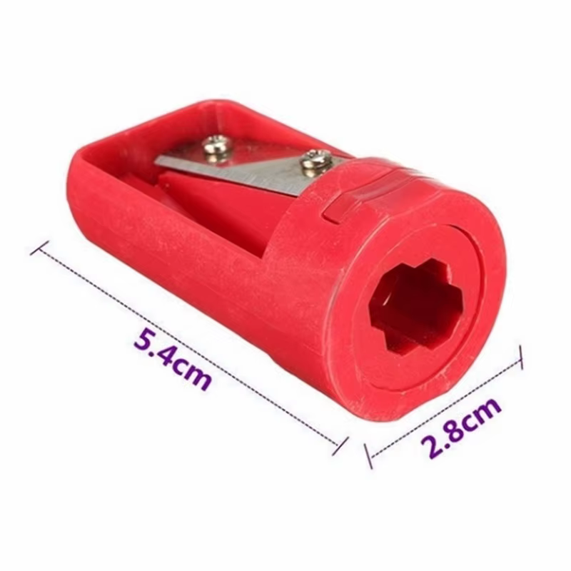 Taille-crayon de charpentier utile pour menuiserie