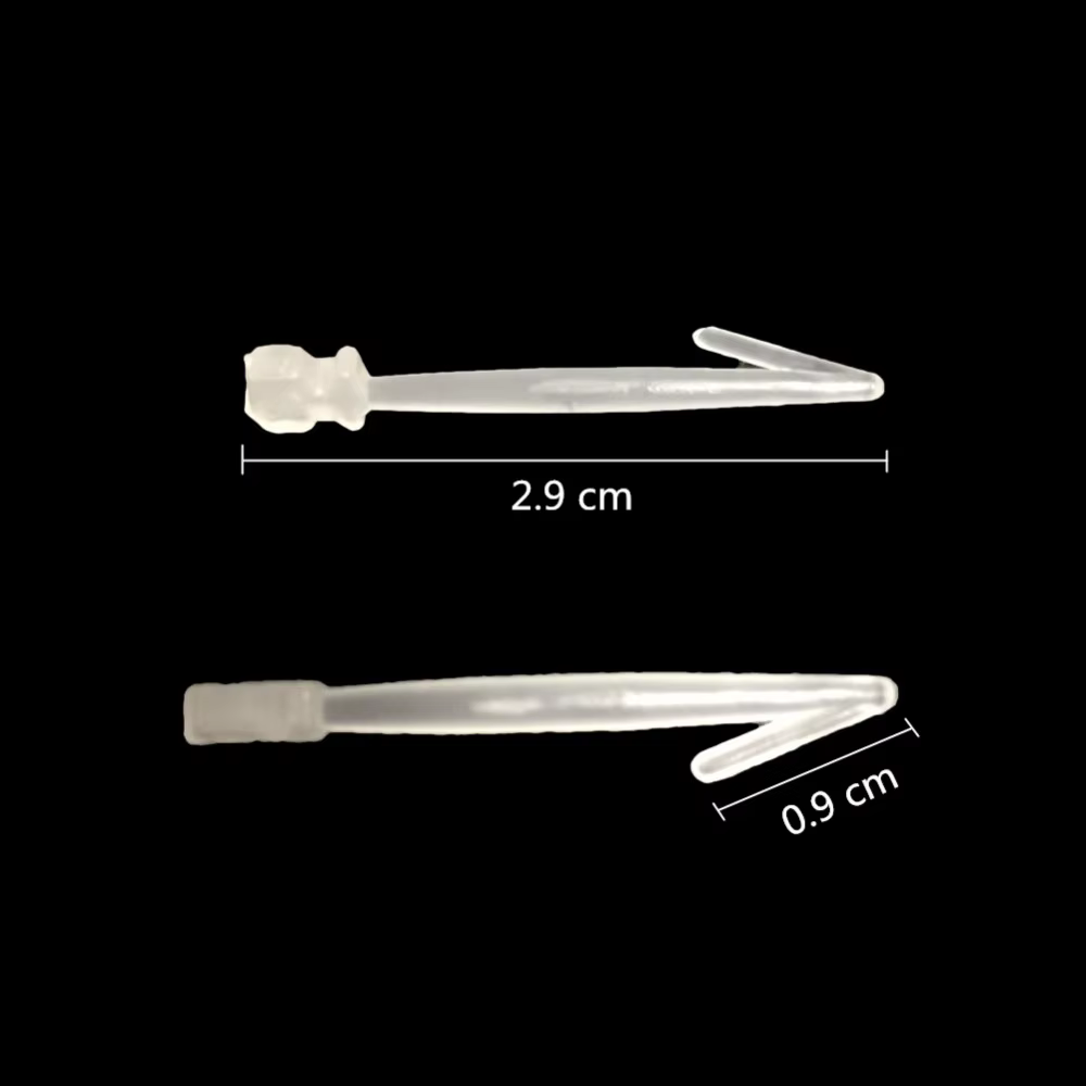 Embolus de lunettes jetables anti-picorage, outils jetables pour peaux de volaille, lunettes de prévention des combats, 2.9cm, 500 pièces