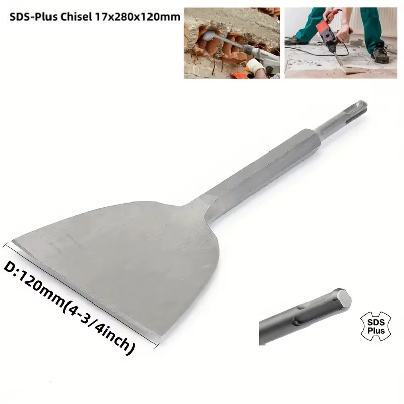 Foret pour marteau perforateur électrique à tige ronde SDS Plus