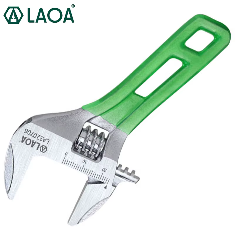 LAOA clé à manche court réglable légère grande clé ouverte 6 "8" 10 "12" outil de réparation