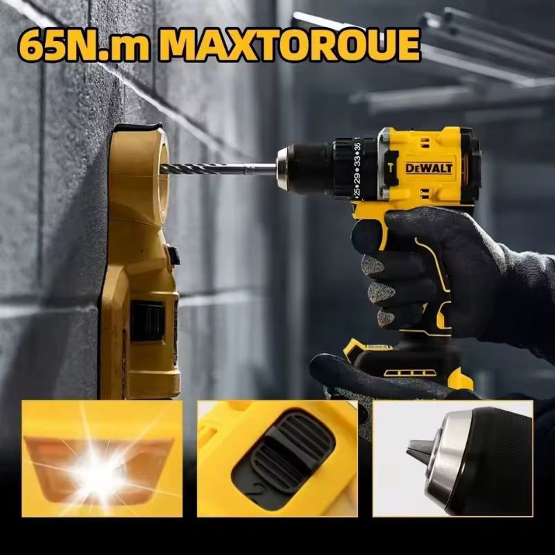 DEWALT DCD805 tournevis électrique Compact sans brosse perceuse à main