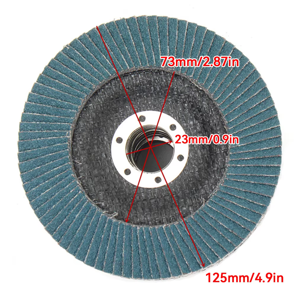 10 pièces disques à lamelles 125mm meuleuse d'angle