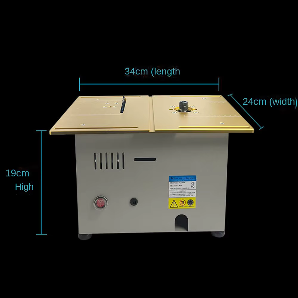 Mini-scie de table, machine électrique de fraisage du bois