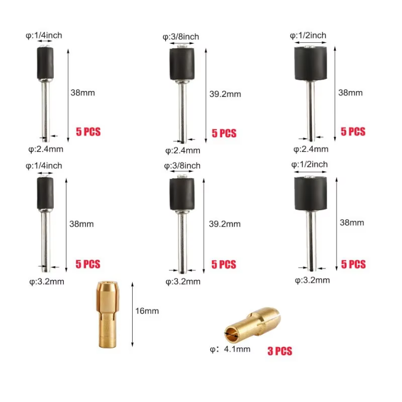 Kit de tambours de ponçage