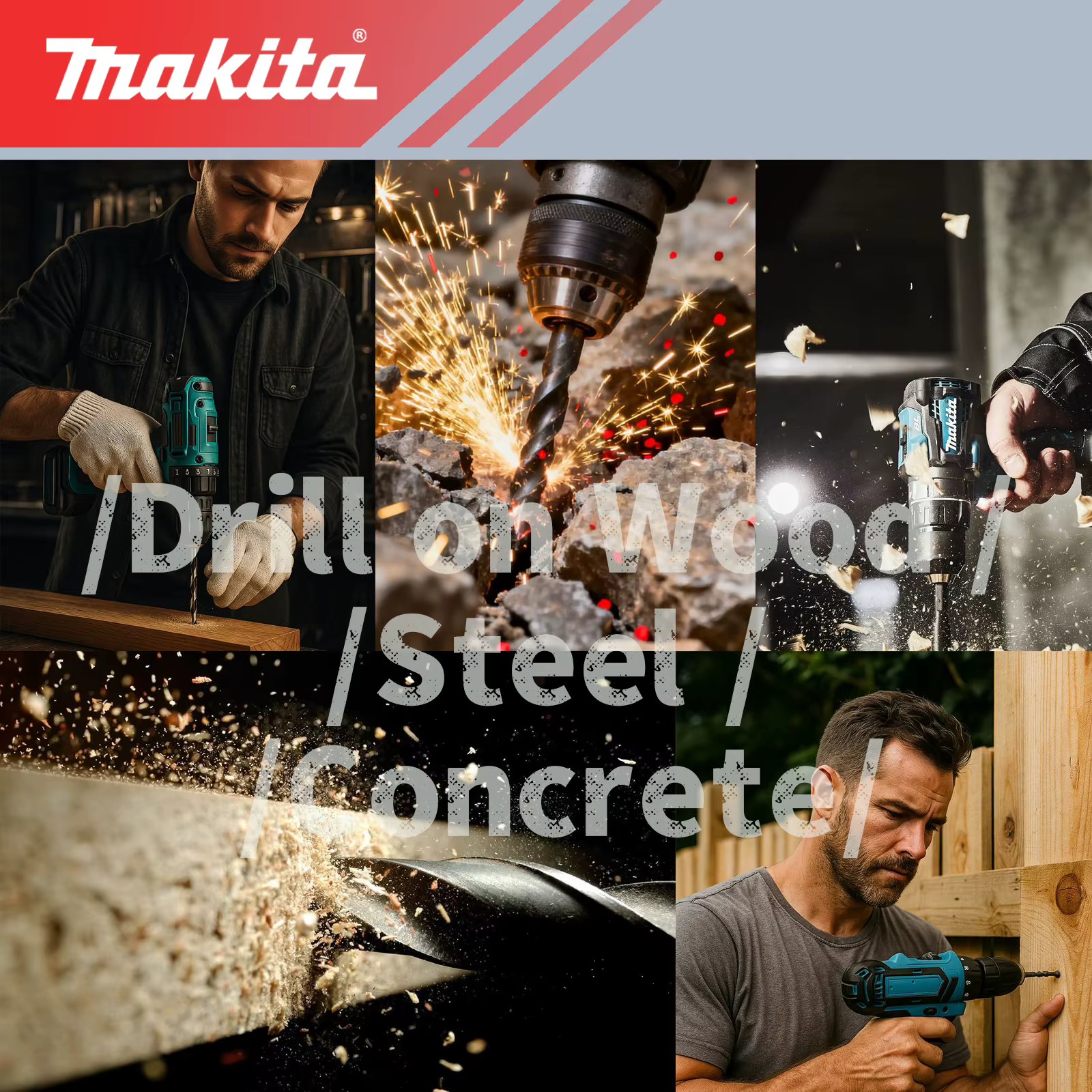 Batterie Makita 18V 5.0Ah Li-Ion LXT pour outils électriques Makita