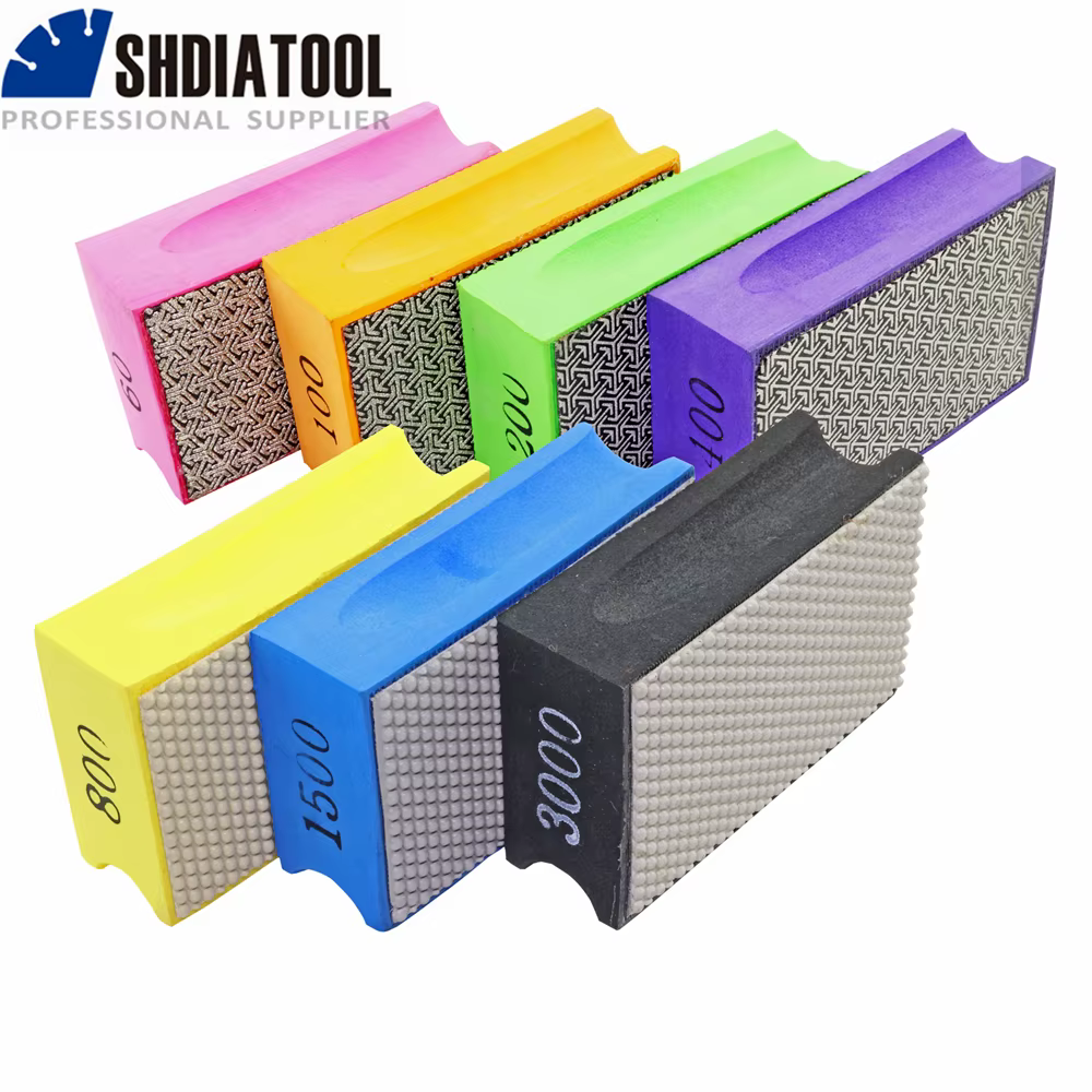SHDIATOOL # Tampons de polissage abrasifs manuels 60-3000