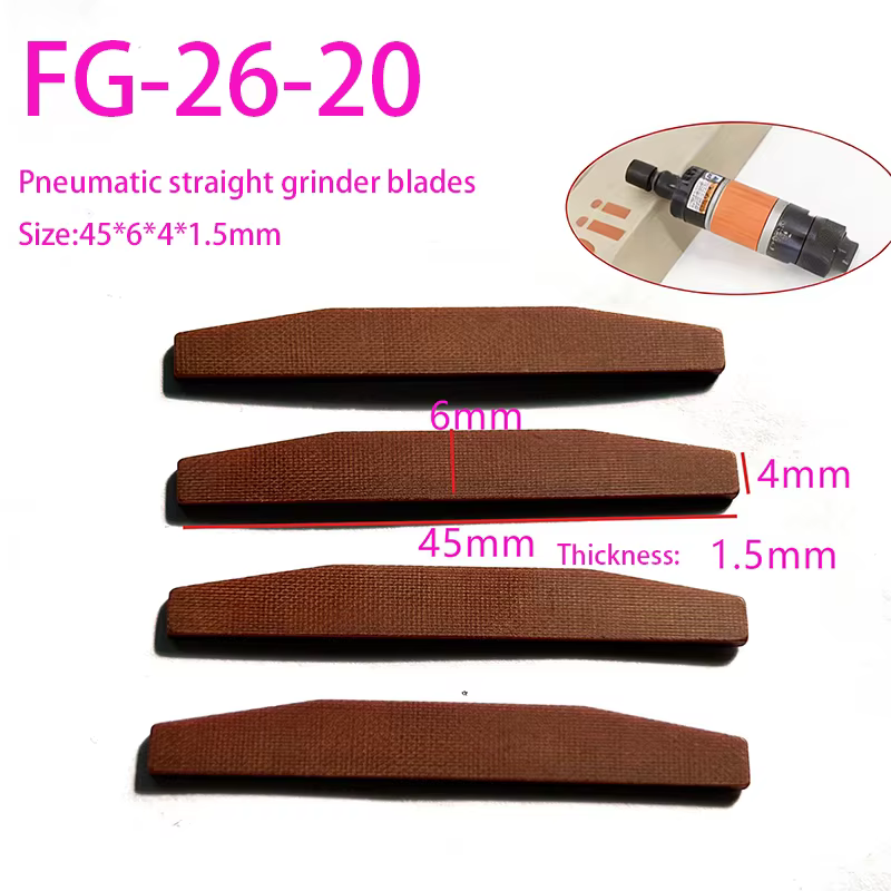 Lames de rechange originales pour turbine de meuleuse Fuji FG2620