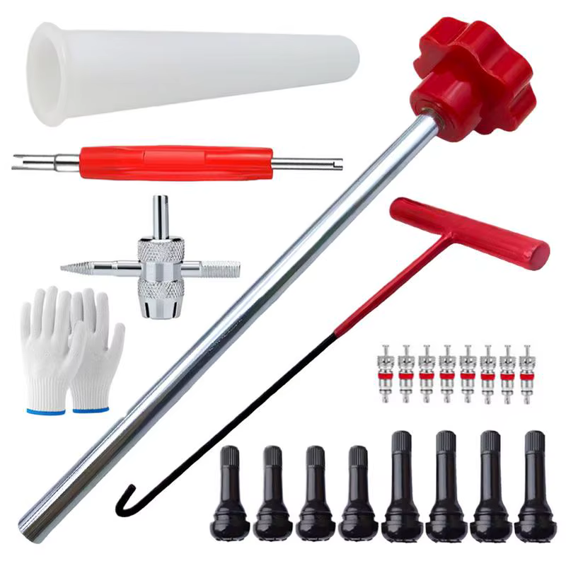 Kit d'outils de Valve de pneu à changement rapide, pour voiture, moto, vélo, remplacement et Installation faciles de tige de Valve