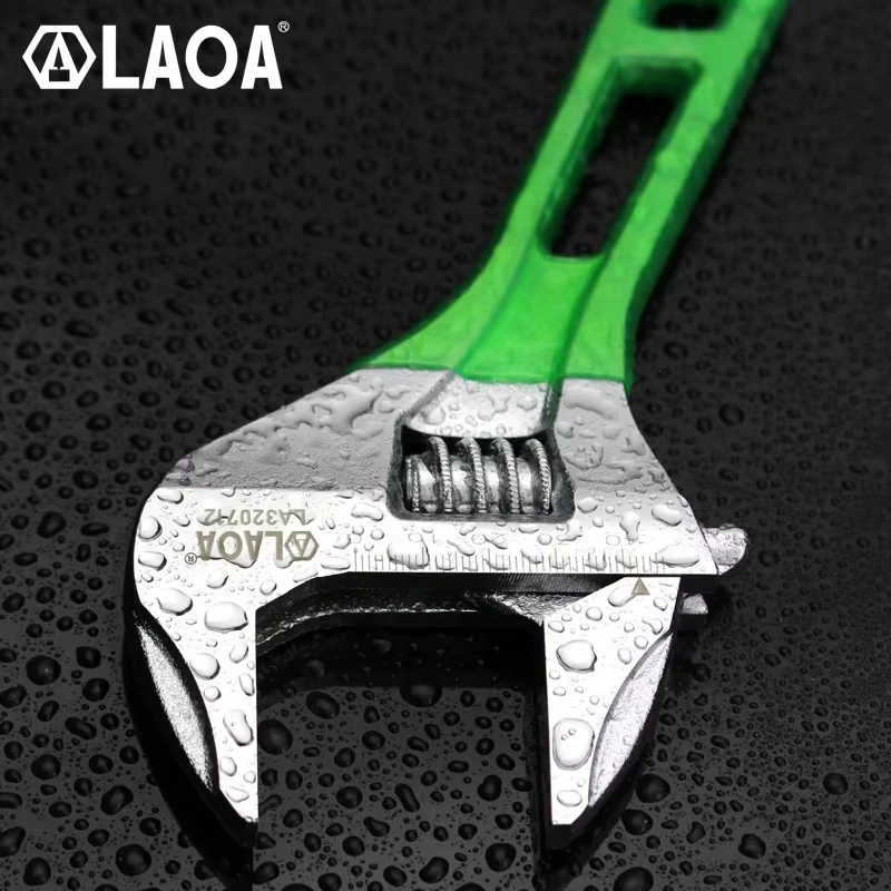 LAOA clé à manche court réglable légère grande clé ouverte 6 "8" 10 "12" outil de réparation