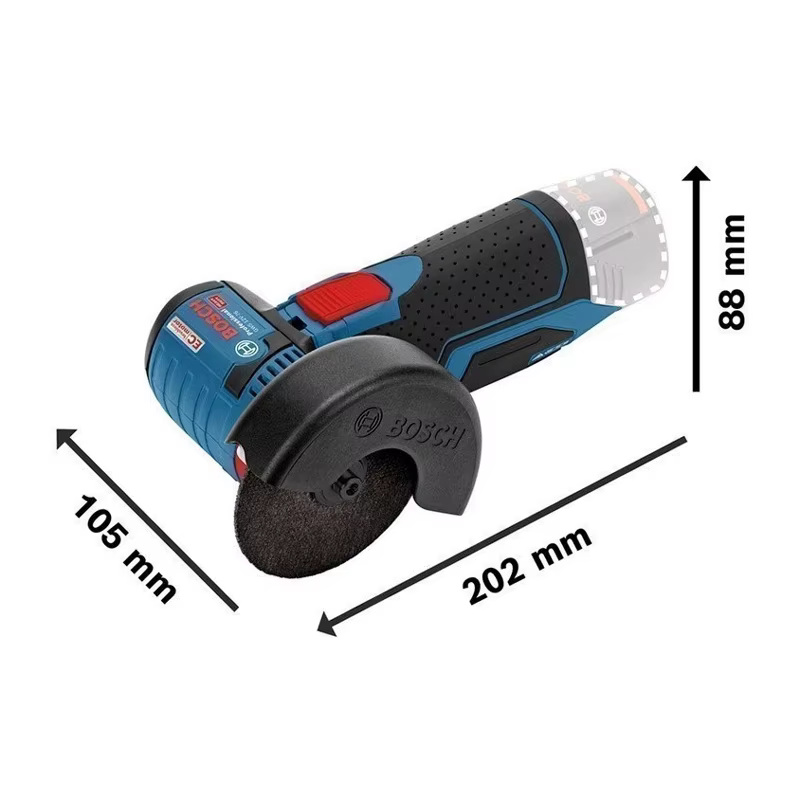 Meuleuse d'angle sans fil Bosch GWS 12V-76 12V sans balais 76 mm